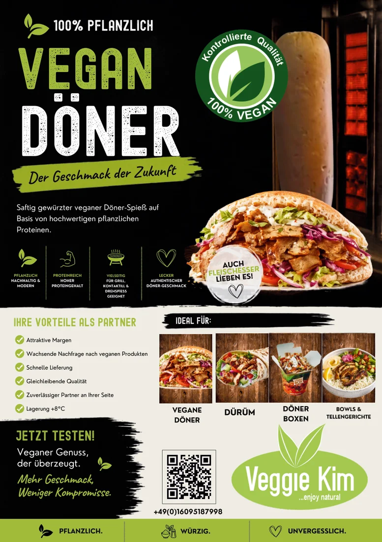 Flyerdesign Kundenreferenz Veggie Flyer – Fly & Froth