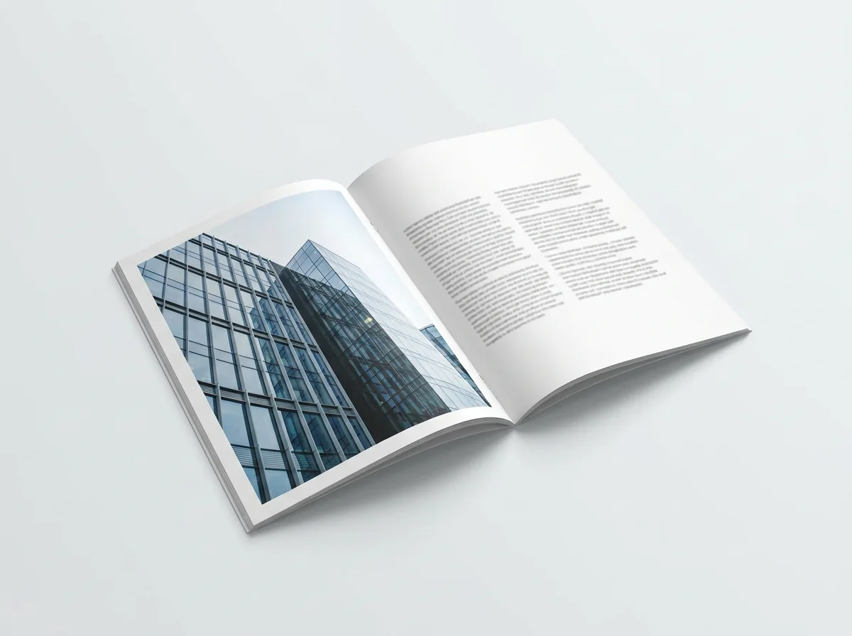 Broschüren-Design – 8 Seiten