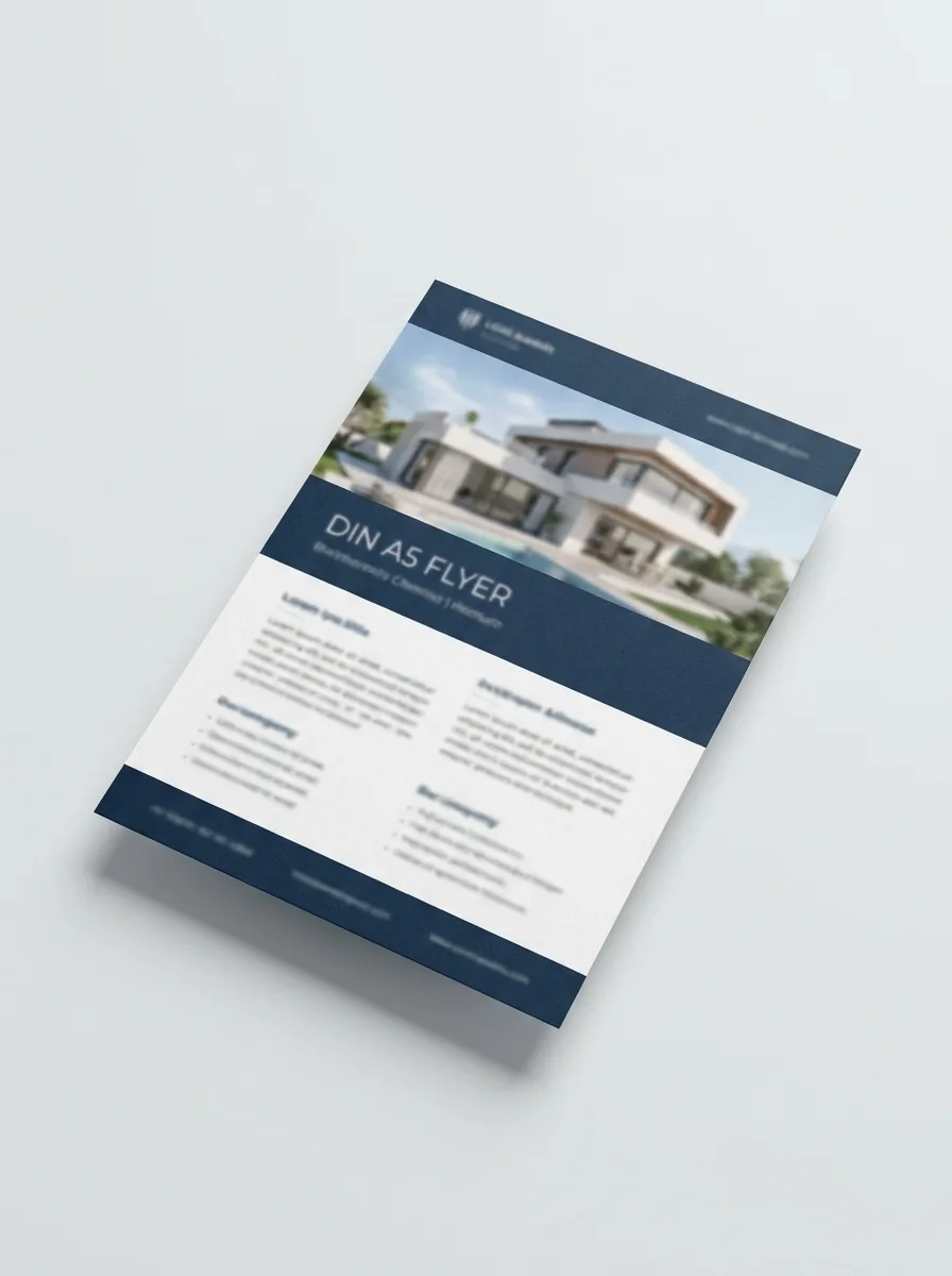 Immobilien – Designbeispiel von Fly & Froth