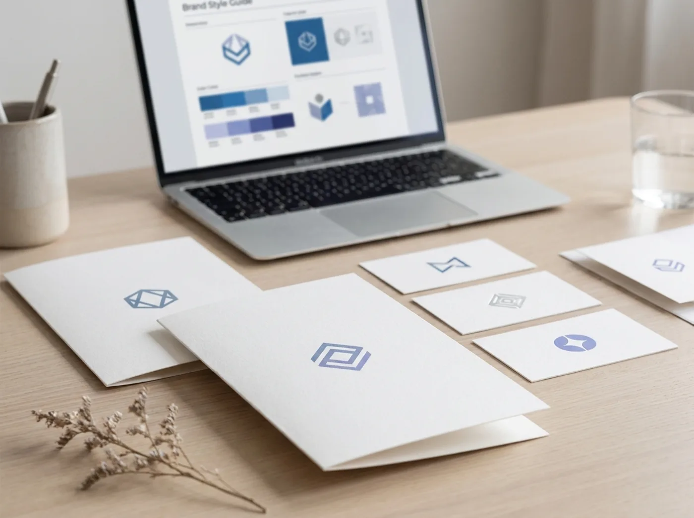 Logodesign – Mockup-Beispiel von Fly & Froth