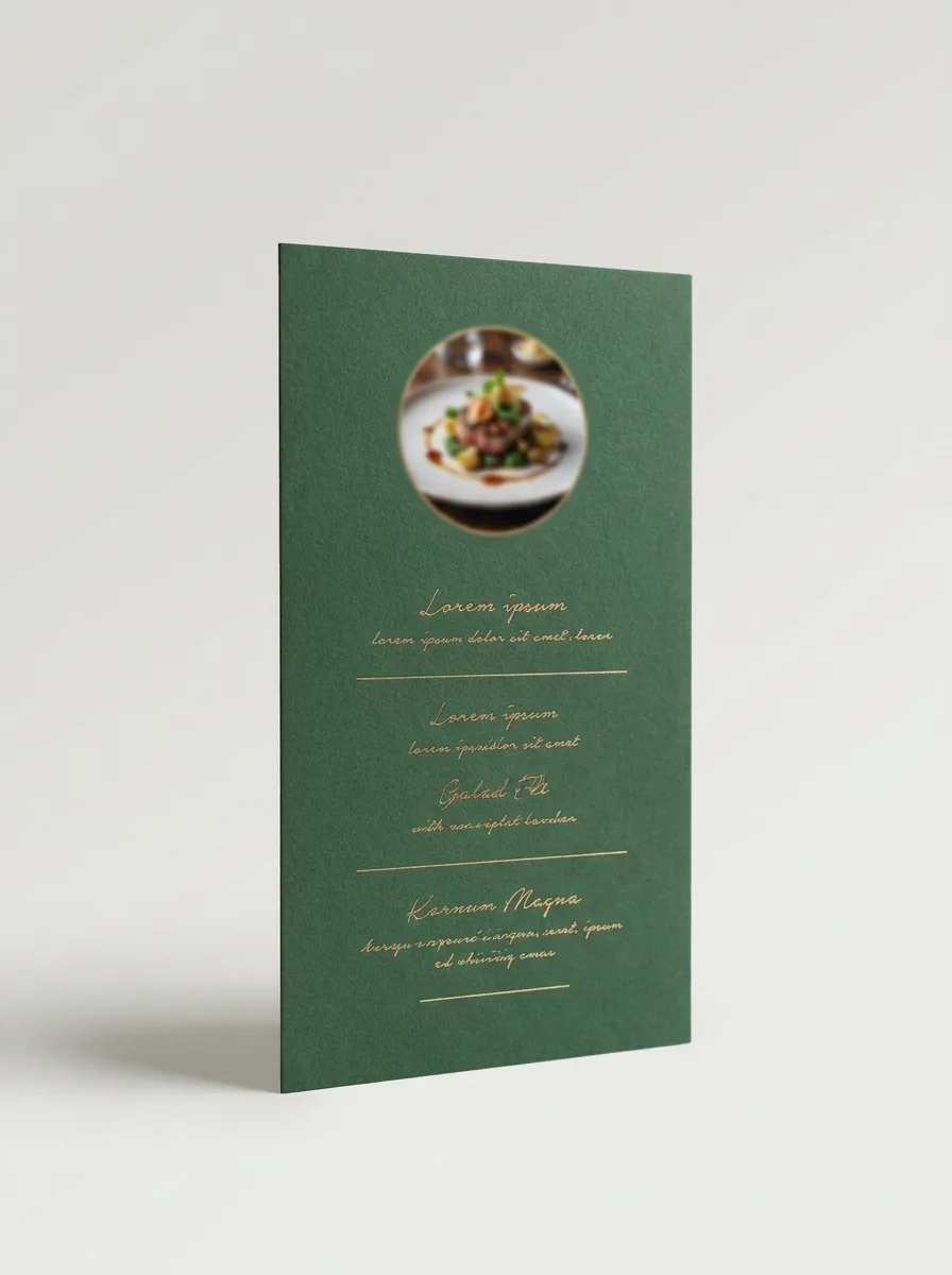Fine Dining – Designbeispiel von Fly & Froth