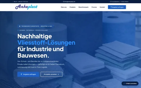 Website von Ankaplast