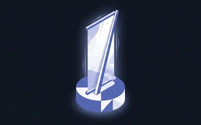 Illustration: Roll-up-Banner